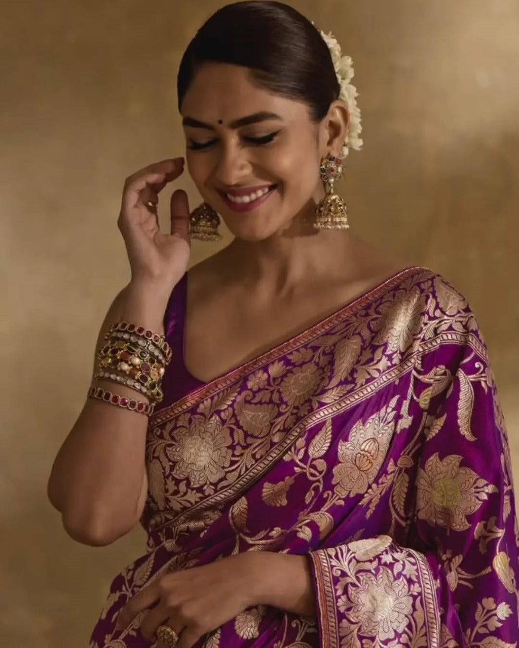 Amazing Purple Soft Banarasi Silk Saree With Surpassing Blouse Piece 27 Reviews