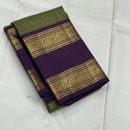 Evocative Green Soft Silk Saree With Gratifying Blouse Piece